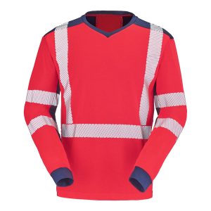 T-shirt HV Lafont manche longue rouge