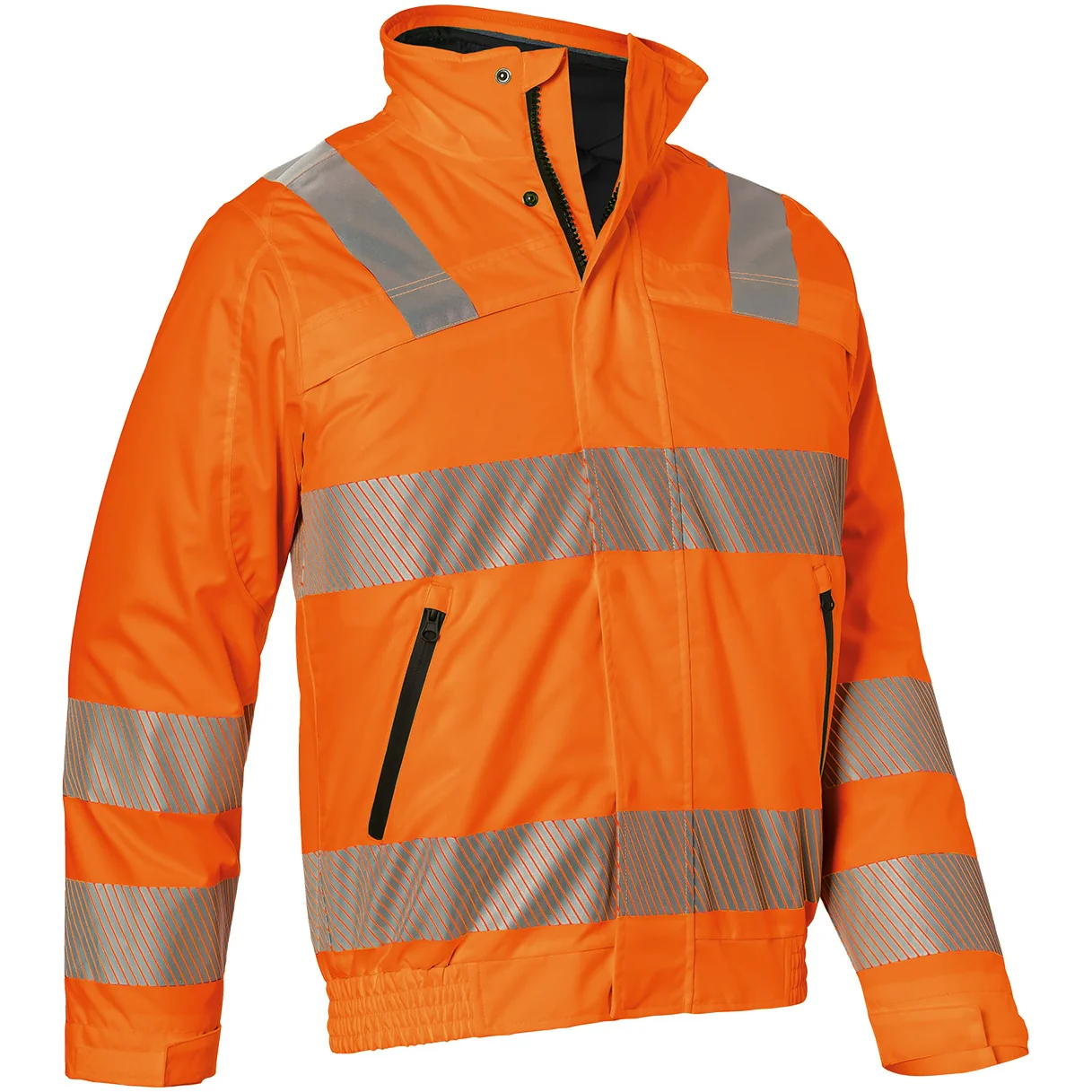 KÜBLER PSA REFLECTIQ JACKET 19778228 Hi Vis Reflective Work Jacket MEN Safety Jacket - Waterproof – Image 4