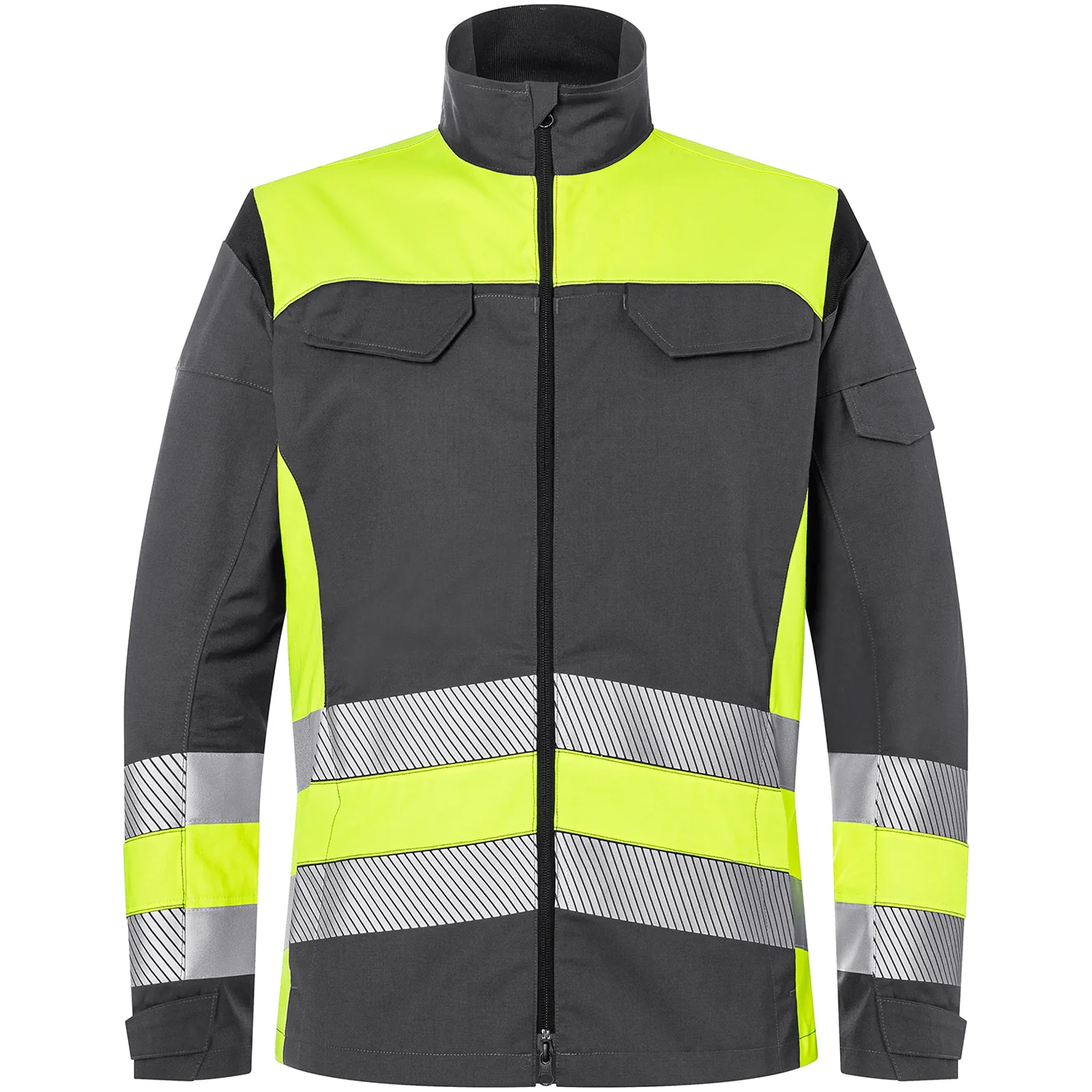 KÜBLER PSA REFLECTIQ Jacket 12088340 Hi Vis Reflective Jacket MEN Safety Jacket - Strech – Image 4