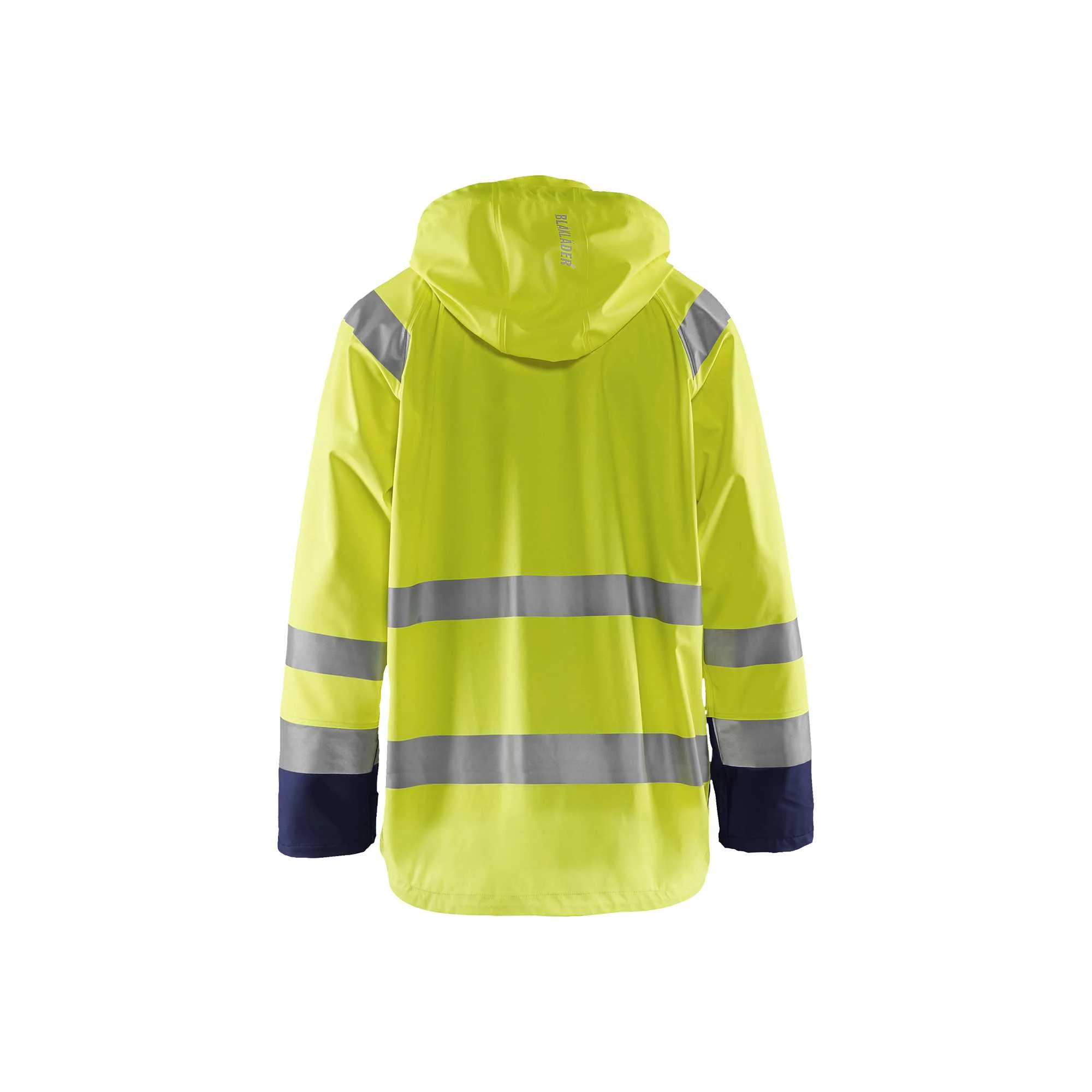BLAKLADER 43232000 Rain jacket Hi Vis Level 1 Hi Vis Reflective Rain Jacket MEN - Waterproof – Image 3
