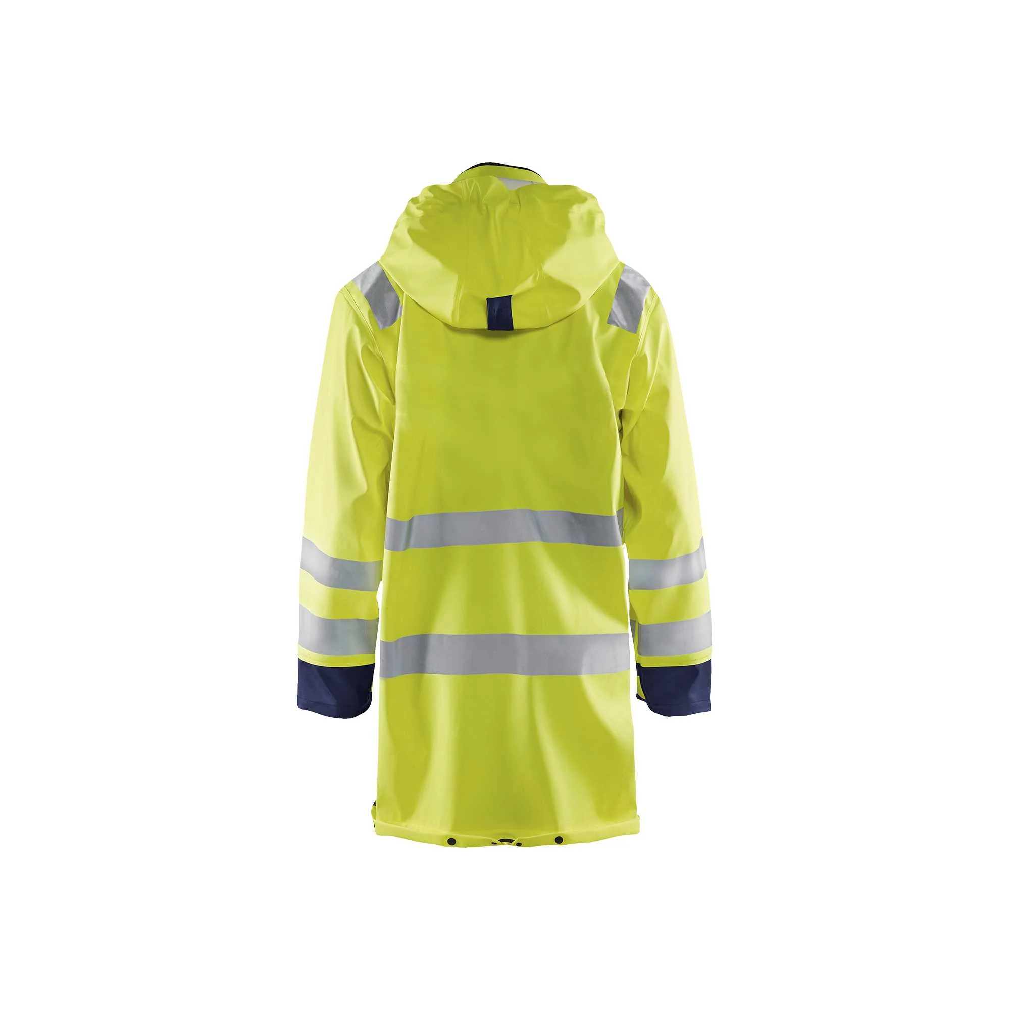 BLAKLADER 43262005 Raincoat Hi Vis LEVEL 3 Hi Vis Reflective Raincoat MEN - Waterproof – Image 3