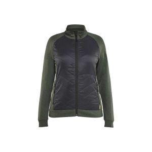 BLAKLADER 34192533 Women's Hybrid Sweatshirt Work Jacket WOMEN - Pique Fleece