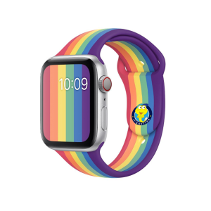 Bracelet de montre LGBT arc-en-ciel