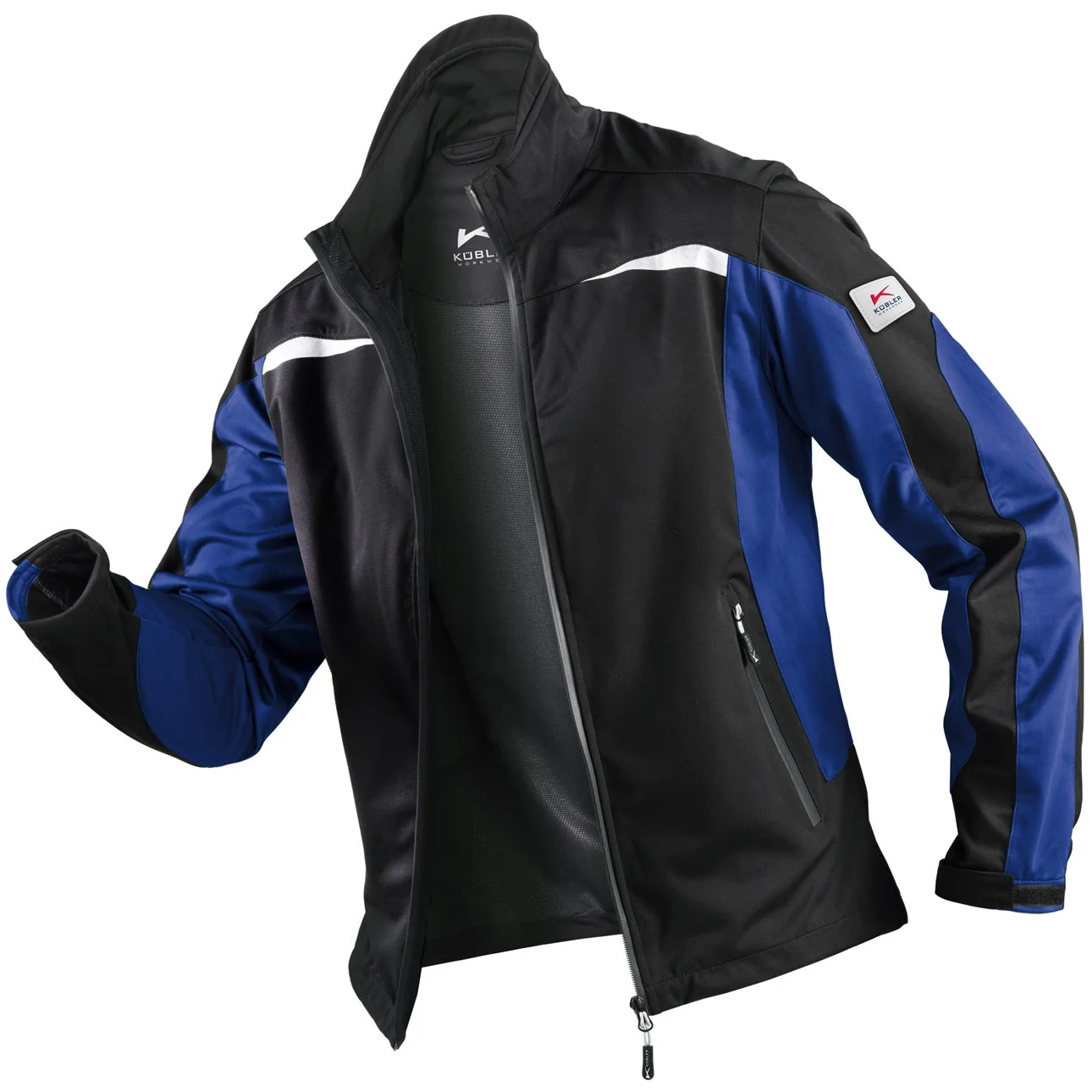 KÜBLER WEATHER Jacket 11415227 Reflective Softshell Work Jacket MEN - Windproof – Image 3