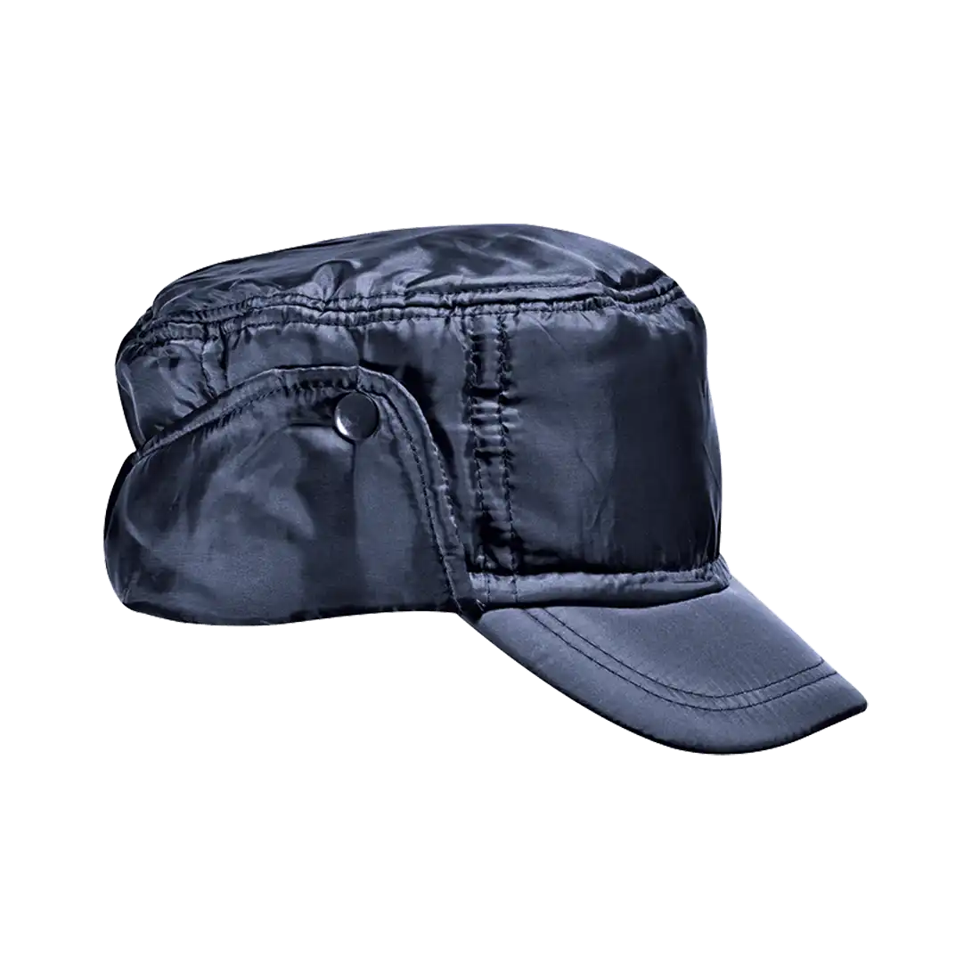 COLD RESISTANT CAP - Ear-Flaps - Snap-Buttons Fastening - Pack of 12 Pieces – Image 2