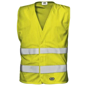 SIR SAFETY ISTANBUL Hi Vis Reflective Work Waistcoat MEN - Antistatic