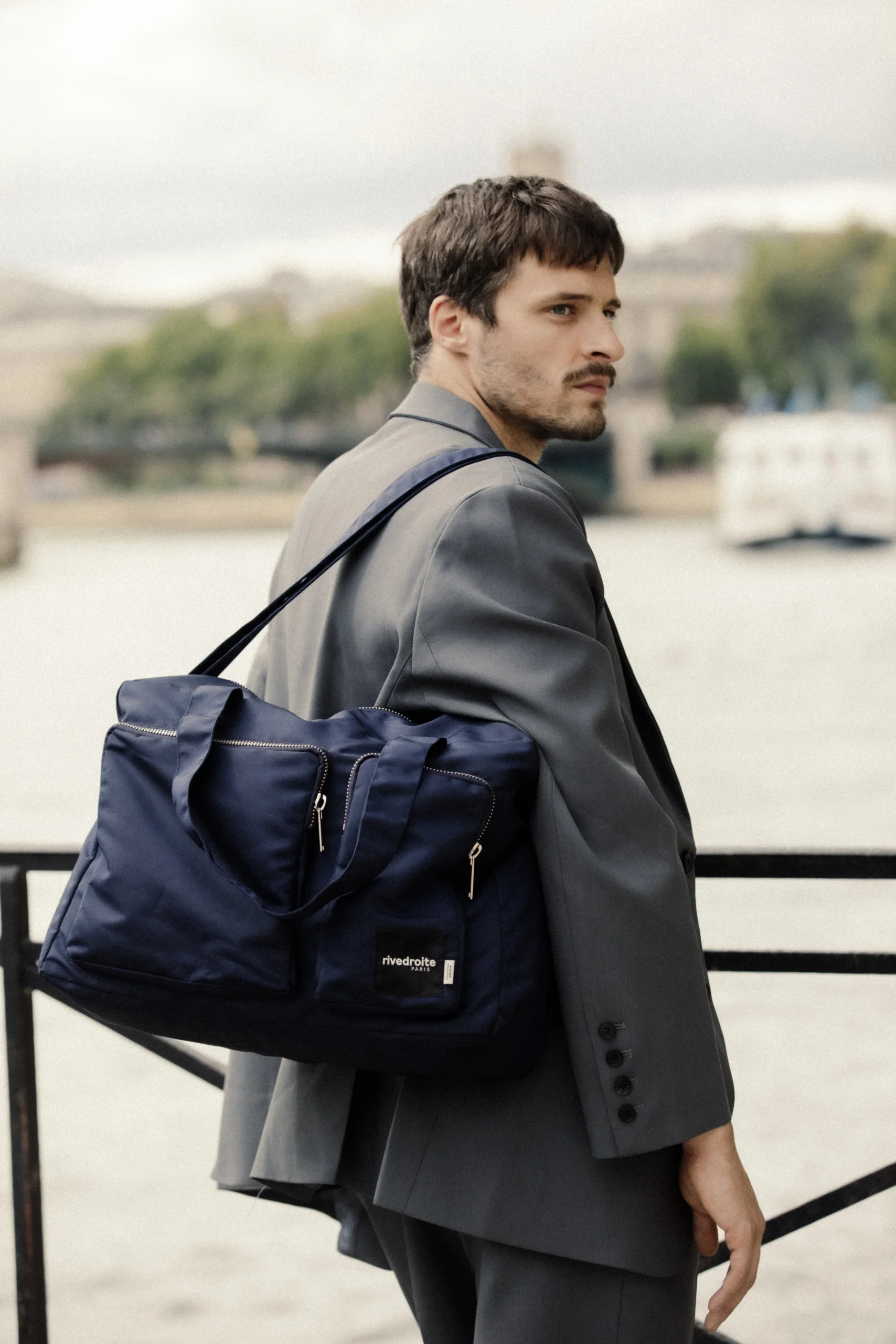 Keller le sac 24H - Polyester recyclé Bleu Marine – Image 3