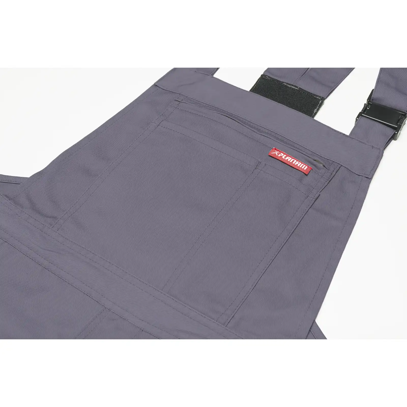 PLANAM MG 260 Work Overall Dungarees MEN - Concealed Brass Zip Chest Pocket – Image 8
