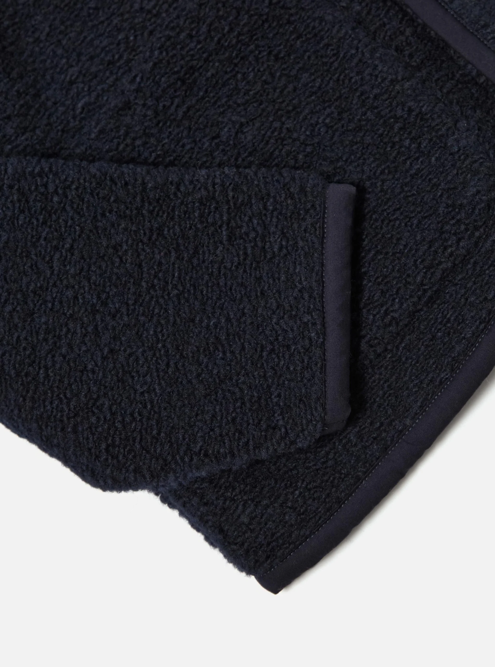 NAVY ALVAE FLEECE LANCASTER / UNIVERSAL WORKS – Image 6