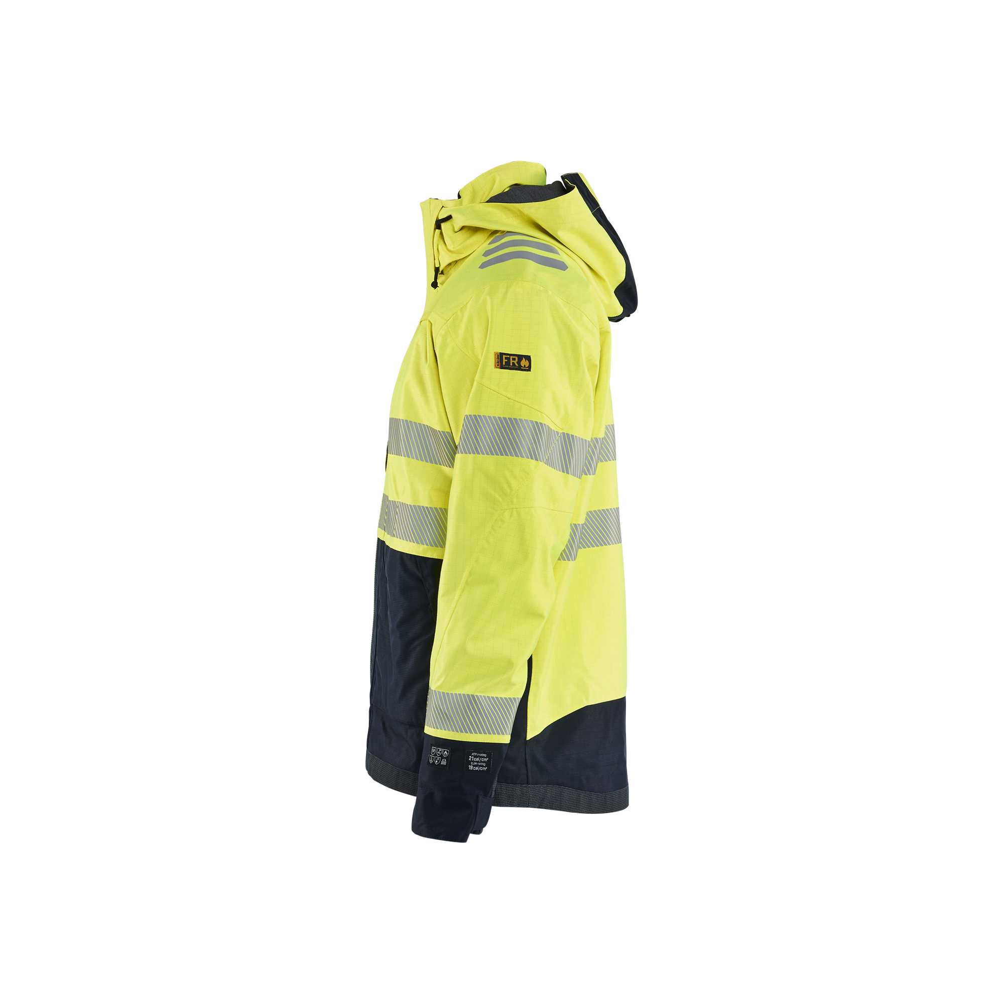 BLAKLADER 40881532 Multinorm shell jacket Hi Vis Reflective Shell Work Jacket MEN - Flame Retardant – Image 9