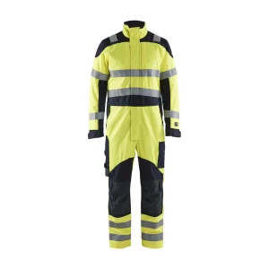 BLAKLADER 60891512 Multinorm Inherent overalls Hi Vis Reflective Work Coverall Men - Ripstop Fabric