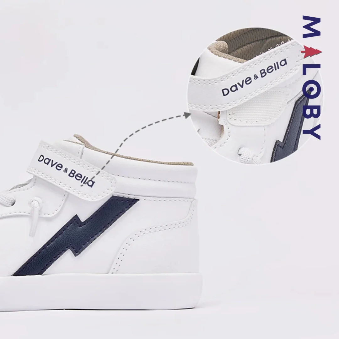 Baskets montantes enfant garçon - Blanc – Image 9