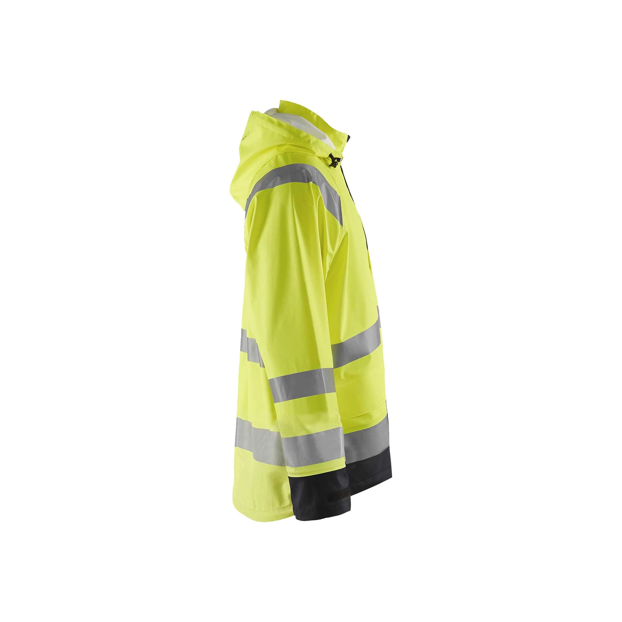 BLAKLADER 43232000 Rain jacket Hi Vis Level 1 Hi Vis Reflective Rain Jacket MEN - Waterproof – Image 9