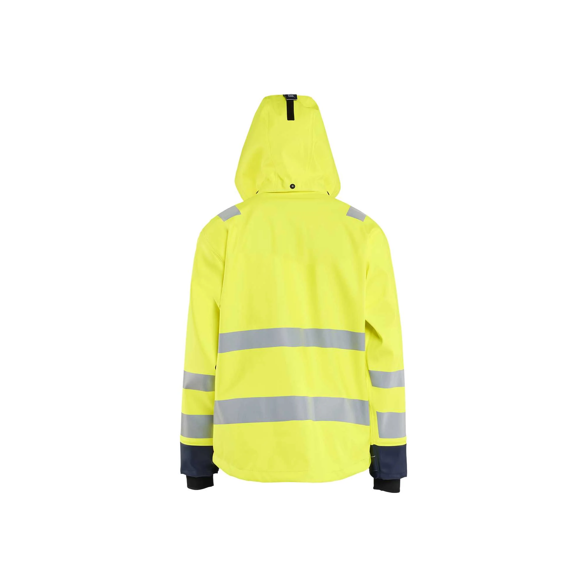 BLAKLADER 43272005 Rain jacket Hi Vis Level 3 Hi Vis Reflective Rain Jacket MEN - Waterproof – Image 4
