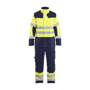 BLAKLADER 63791514 Multinorm Overall Hi Vis Reflective Work Coverall Men - antistatic
