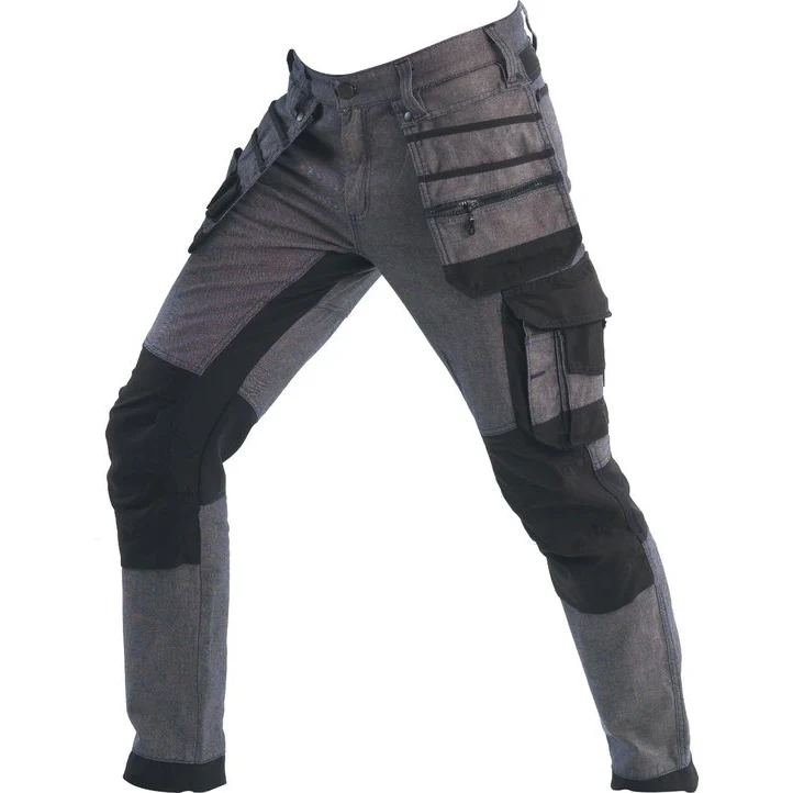 BITCO SCHELDE Stretch Water Repellent Work Jeans Men - CORDURA® Reinforced Knees – Image 2