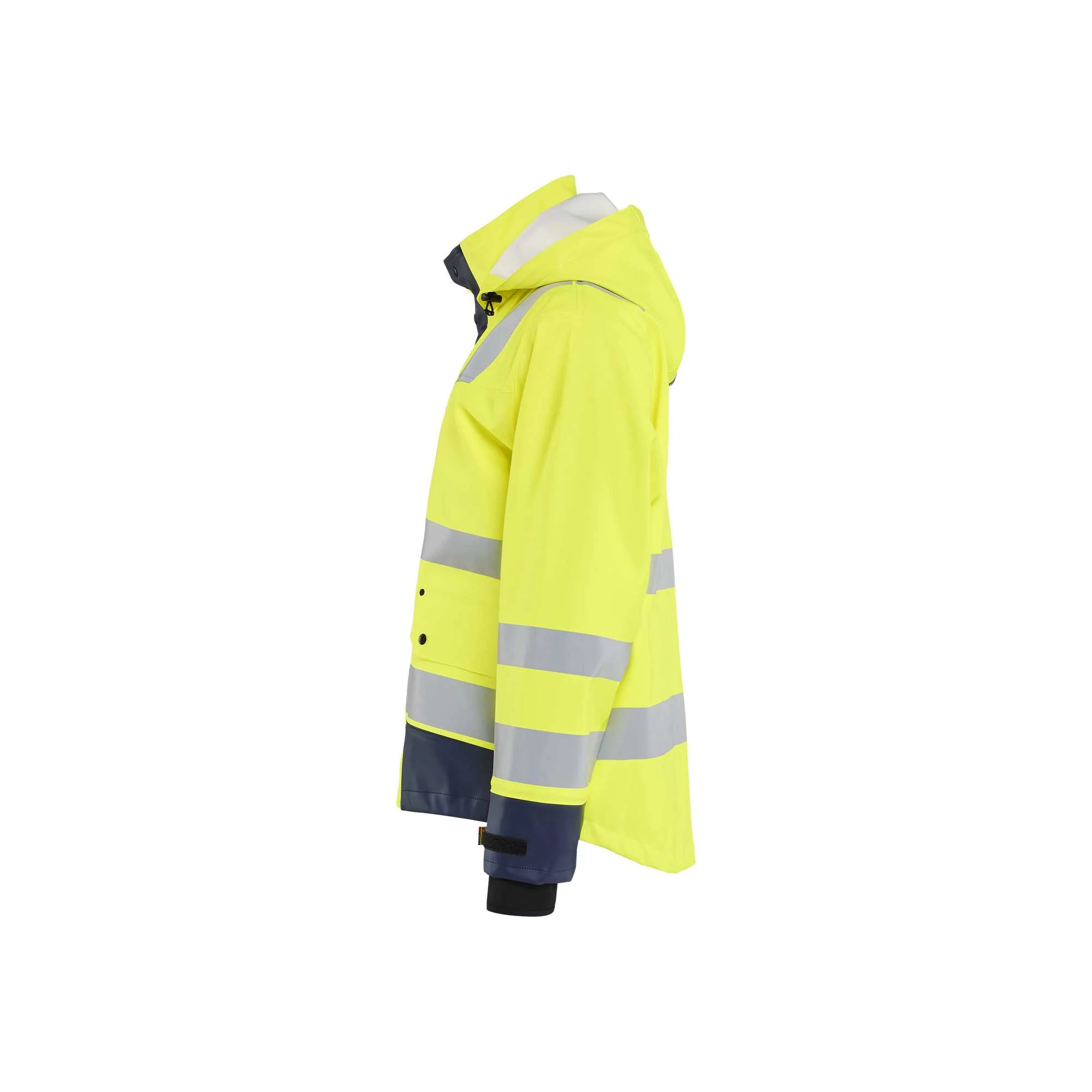 BLAKLADER 43272005 Rain jacket Hi Vis Level 3 Hi Vis Reflective Rain Jacket MEN - Waterproof – Image 5