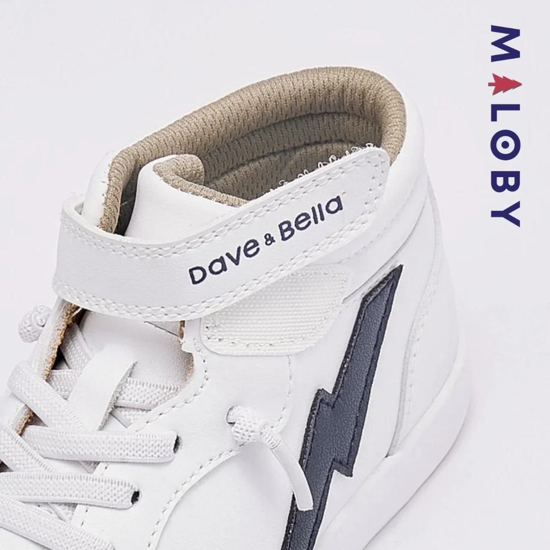 Baskets montantes enfant garçon - Blanc – Image 5