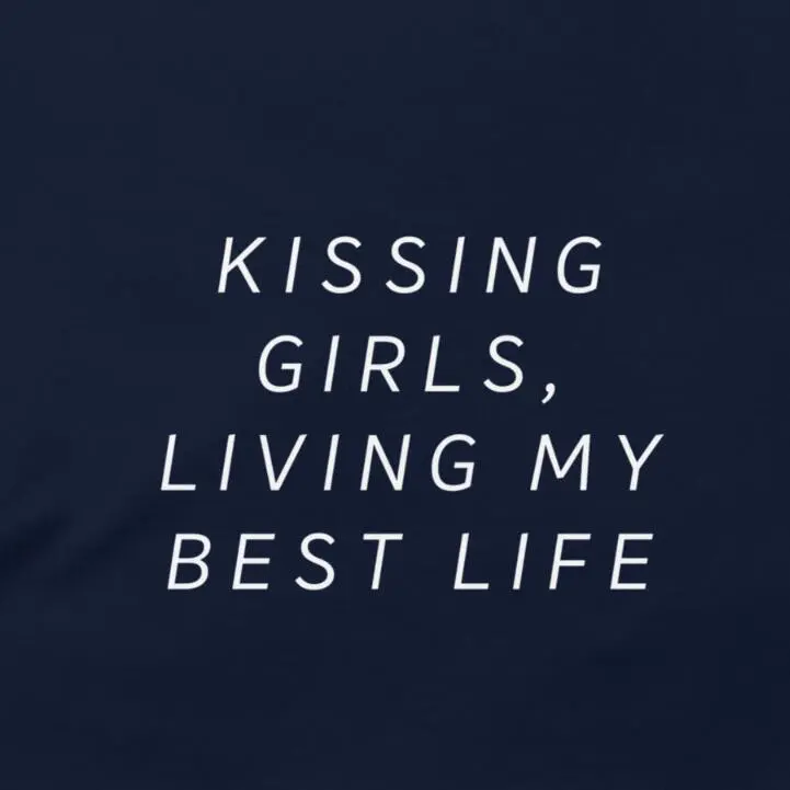Kissing Girl Pride T-shirt – Image 3