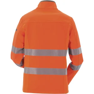 PLANAM Norit High Visibility Outdoor Pure Softshell Work Jacket WOMEN Safety Jacket - Hi Vis