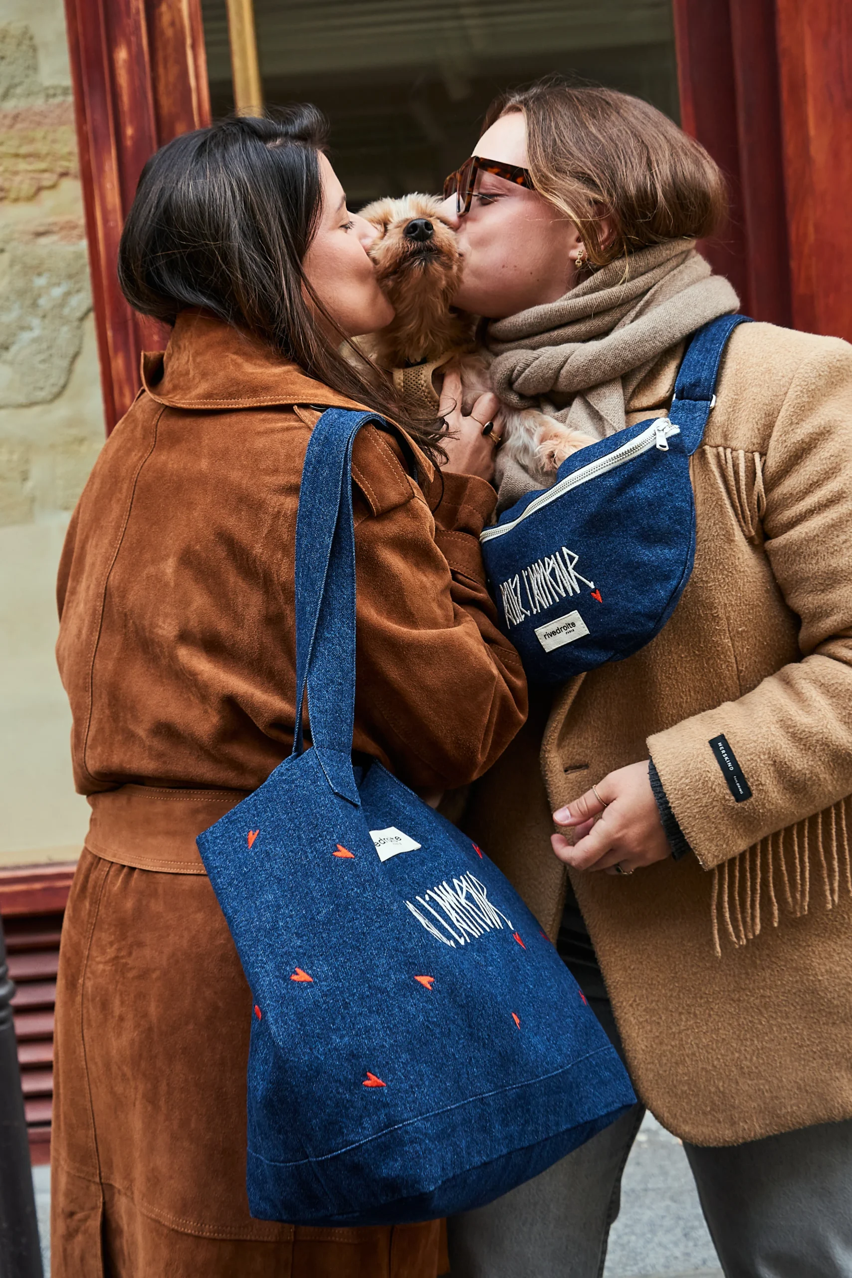 Cabas Allez l'Amour - Denim Brut recyclé – Image 5