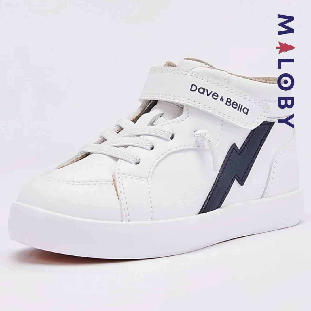 Baskets montantes enfant garçon - Blanc – Image 6