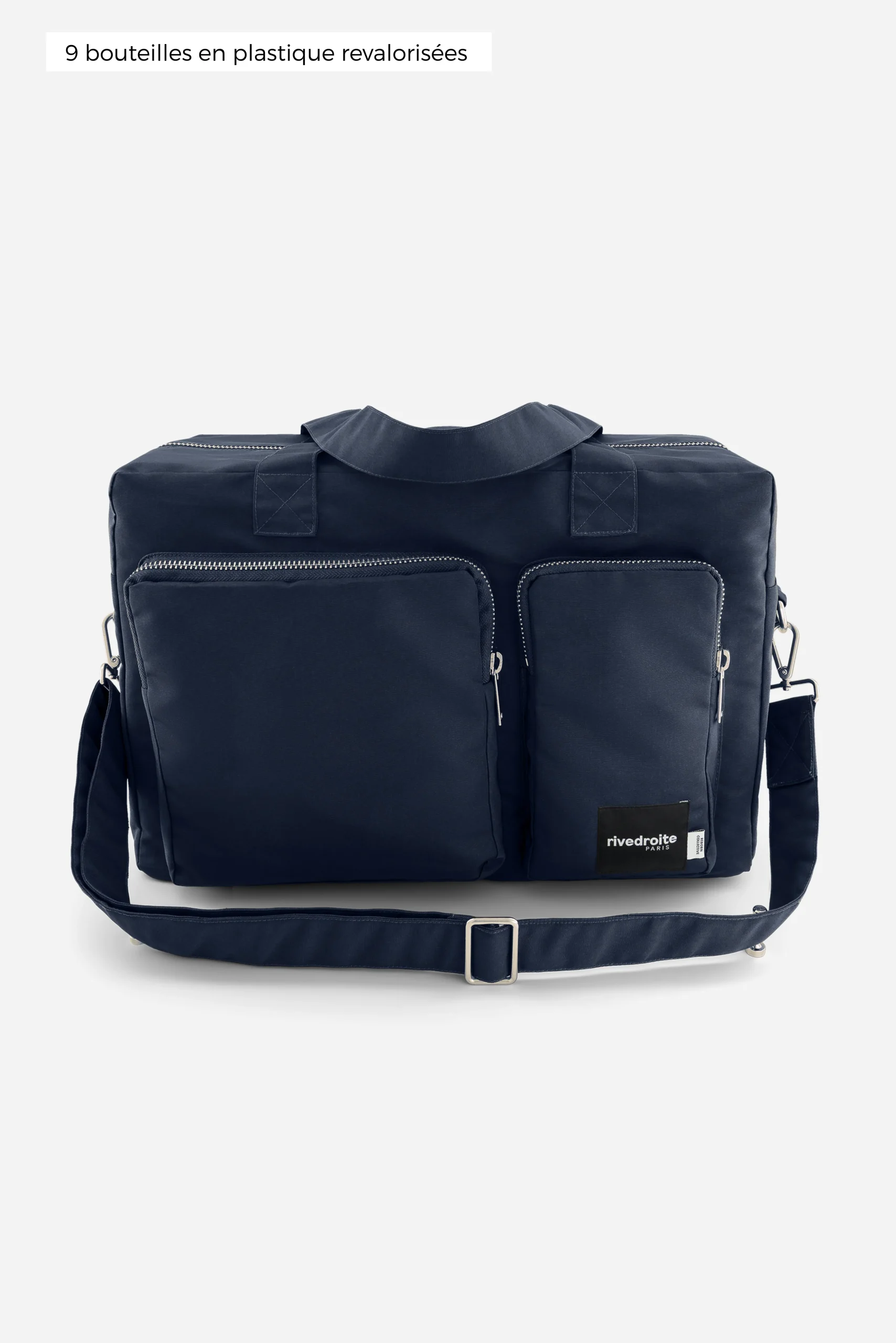 Keller le sac 24H - Polyester recyclé Bleu Marine – Image 2