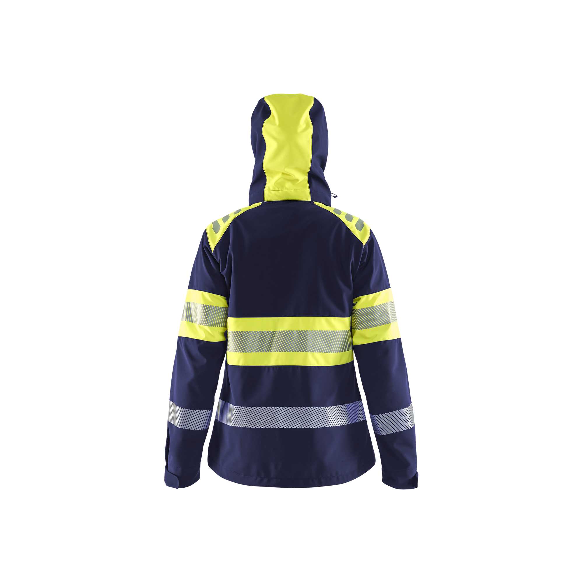 BLAKLADER 44042513 Women’s Hi Vis Softshell Jacket Hi Vis Reflective Softshell Work Jacket WOMEN - Waterproof – Image 4