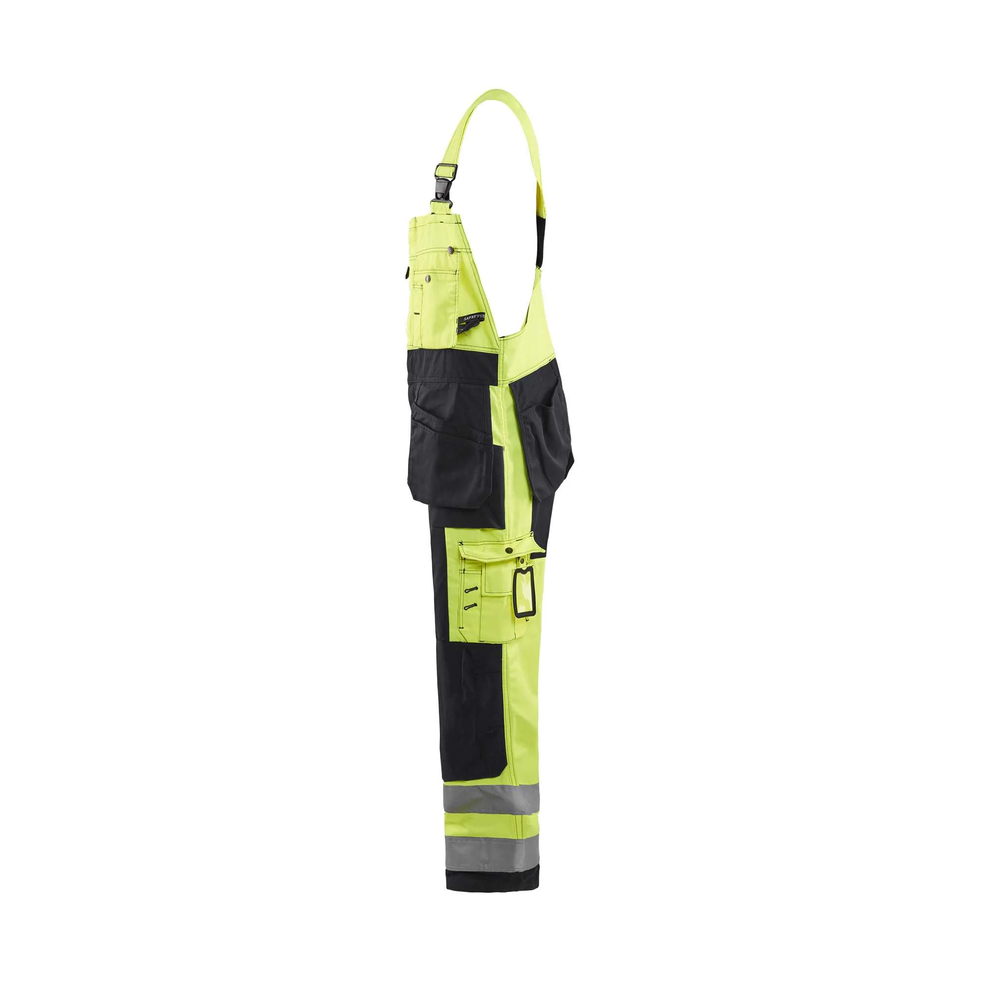 BLAKLADER 26031860 Hi Vis Bib Overalls Hi Vis Reflective Work Bib Trousers Men - twill fabric – Image 8