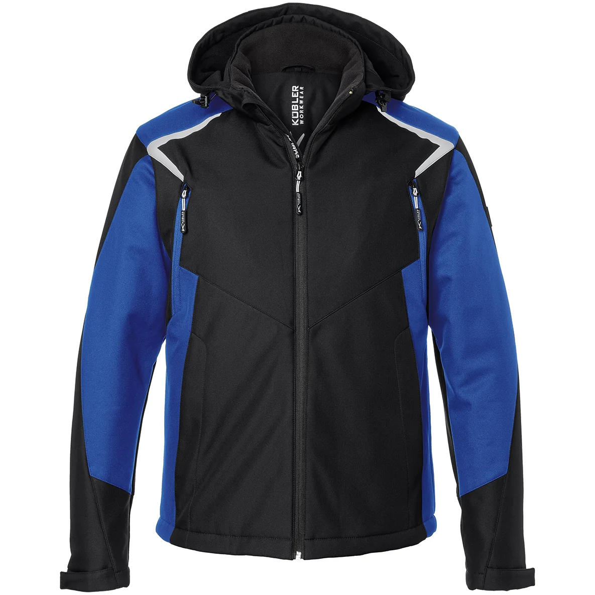 KÜBLER WEATHER Jacket 13255375 Hi Vis Reflective Softshell Work Jacket MEN Safety Jacket - Windproof – Image 8