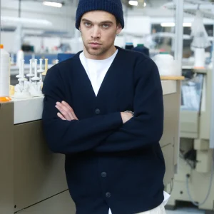 CARDIGAN COPA NAVY / CABANE