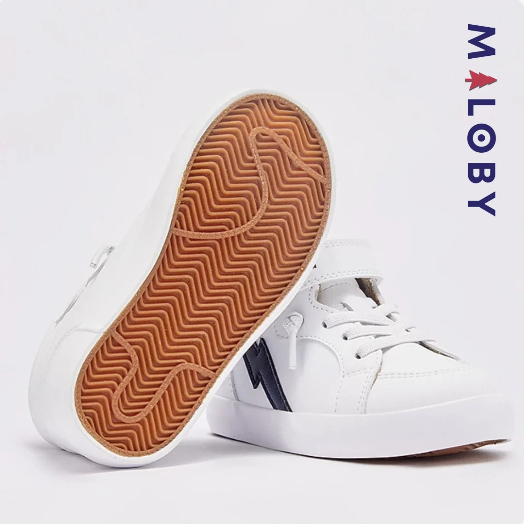 Baskets montantes enfant garçon - Blanc – Image 8