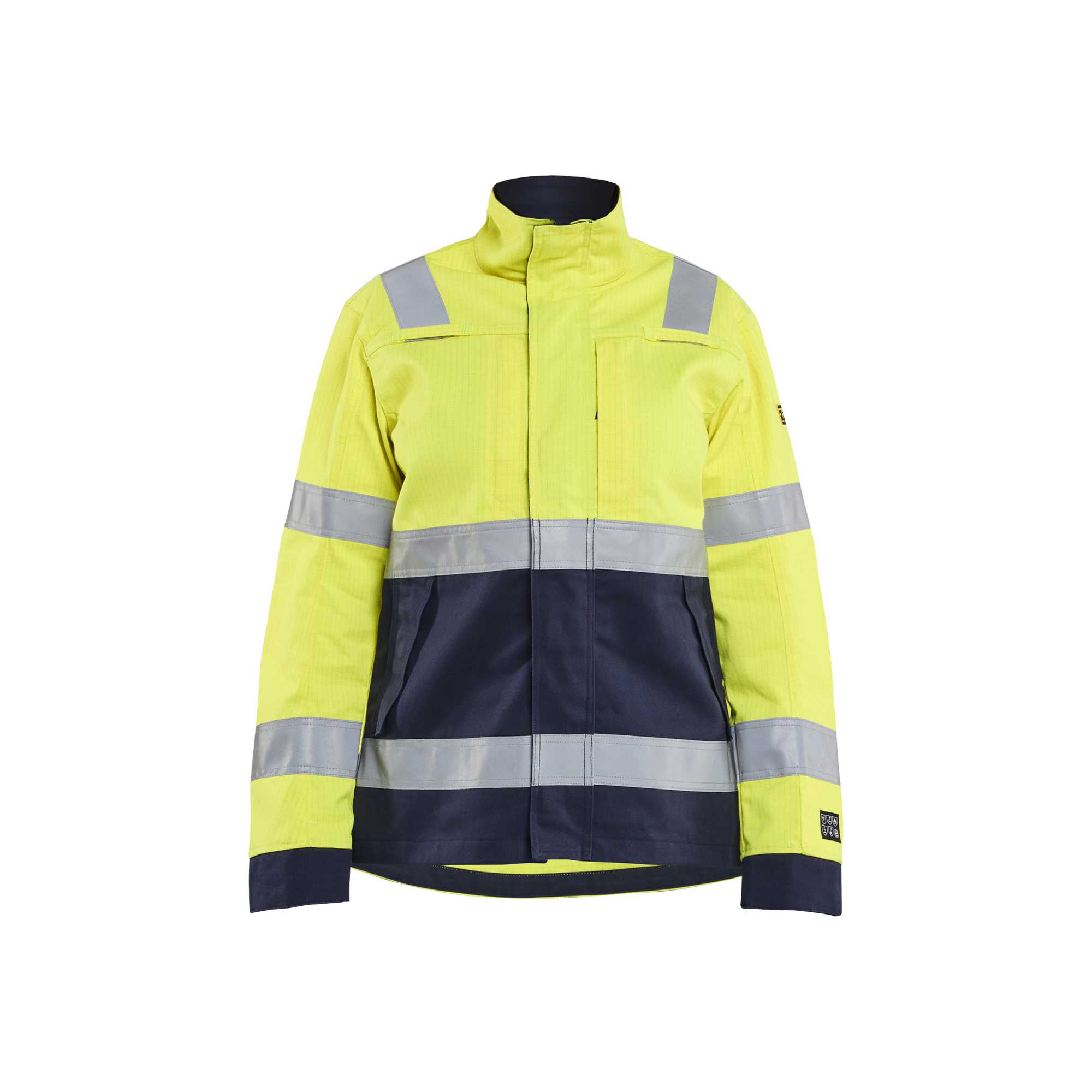 BLAKLADER 40911514 Women's Multinorm Jacket Hi Vis Reflective Work Jacket WOMEN - Flame Retardant – Image 2