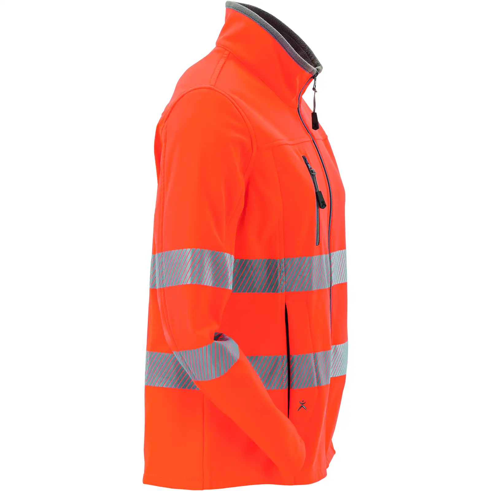PLANAM Norit High Visibility Outdoor Pure Softshell Work Jacket WOMEN Safety Jacket - Hi Vis – Image 3