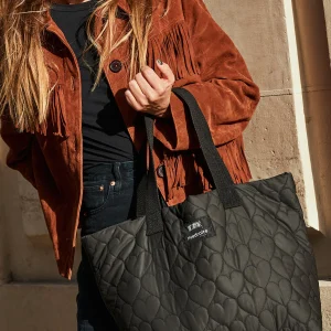 Cabas Allez l'Amour - Nylon Upcyclé Noir