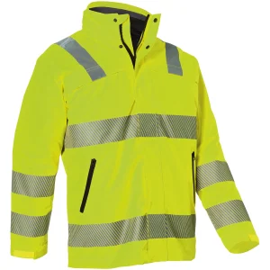 KÜBLER PSA REFLECTIQ Jacket 19758228 Hi Vis Reflective Work Jacket MEN - Waterproof
