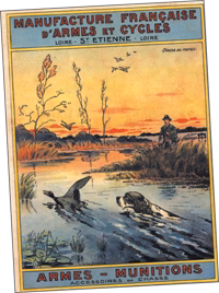 Affiche chasse au marais