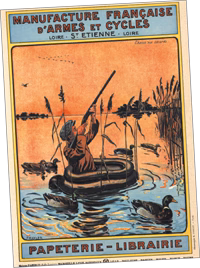 Affiche chasse aux canards