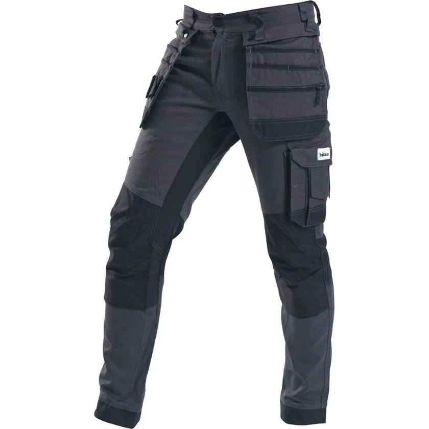 BITCO BTC16 Stretch Water Repellent Work Trousers Men - Reinforced Knees – Image 9