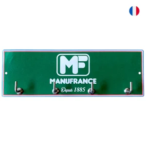 Accroche-clés émaillé Manufrance