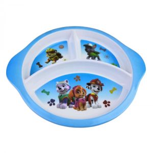 Assiette Pat Patrouille : Stella Everest Ruben Rocky et Marcus