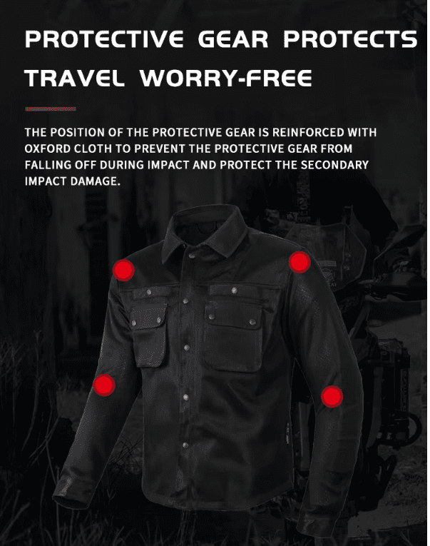 Blouson Moto Vintage Homme Homologué – LONDON – Image 6