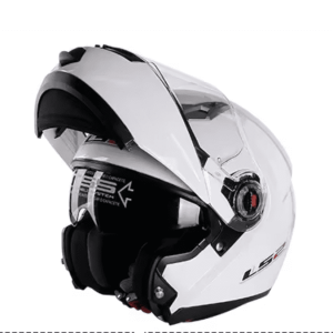 Casque Modulable Double écran Blanc/Noir | L-52