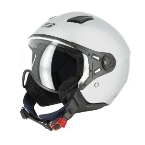 Casque moto Jet  – Aviateur Gris Mat