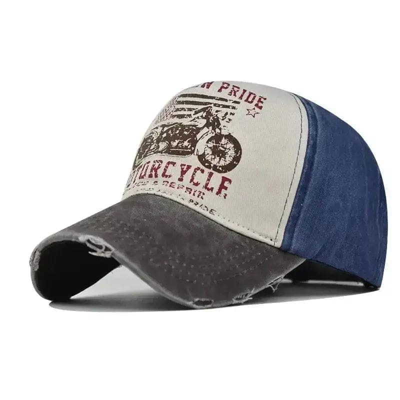 Casquette biker vintage – American Motorcycle – Image 5