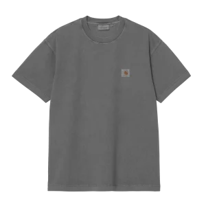 TEE SHIRT S/S VISTA BLACK GARMENT DYED / CARHARTT WIP