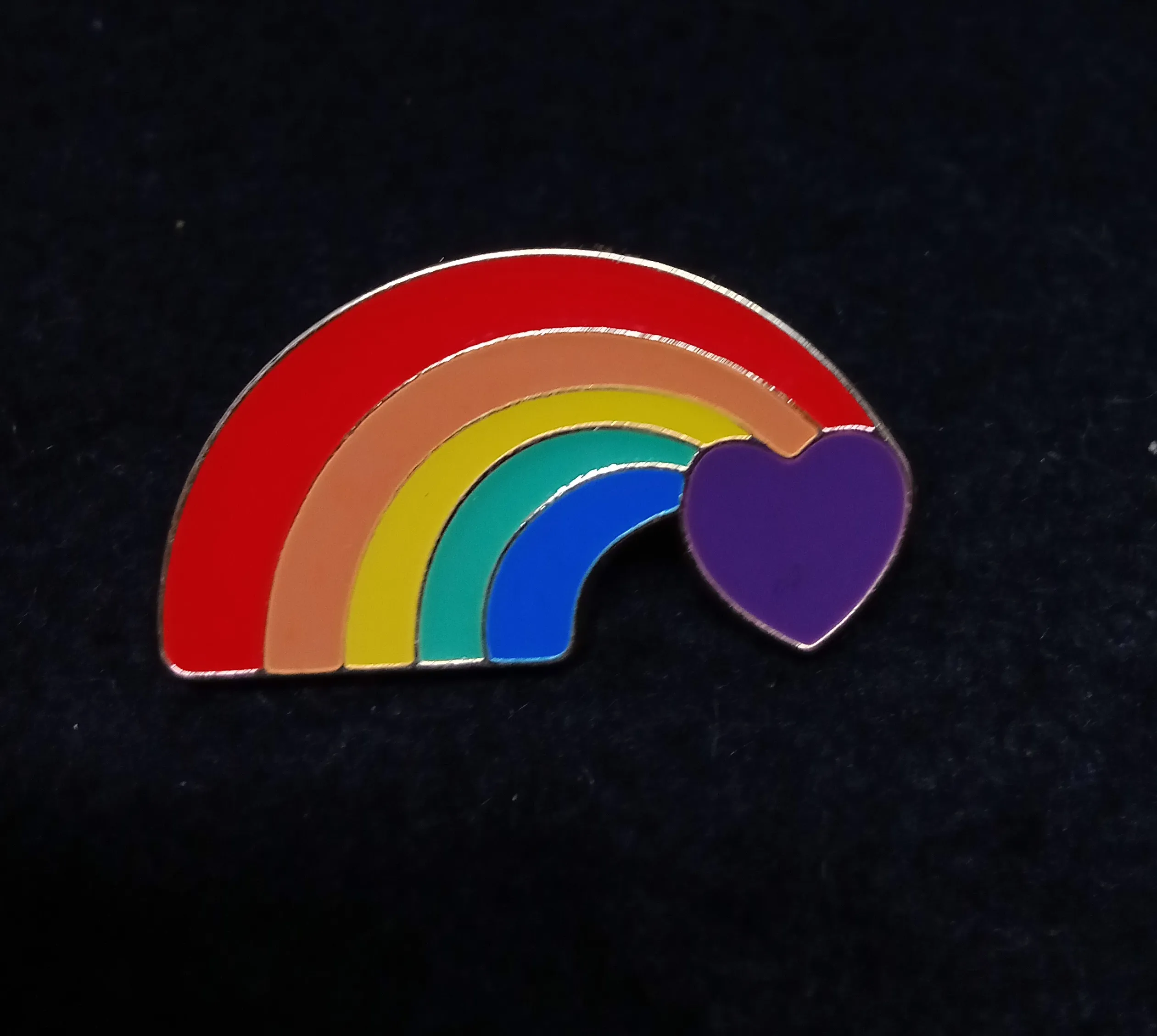 Pin’s Coeur Arc-en-ciel, Pins Lgbt, LGBTQIA+ – Image 3