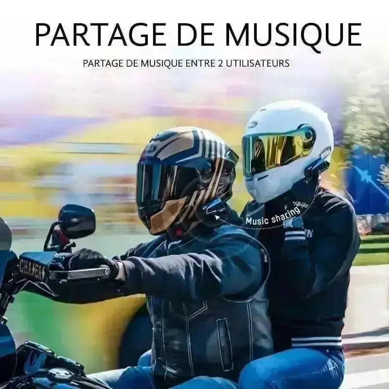 Intercom casque moto bluetooth LEXIN – 10 pilotes – Image 7