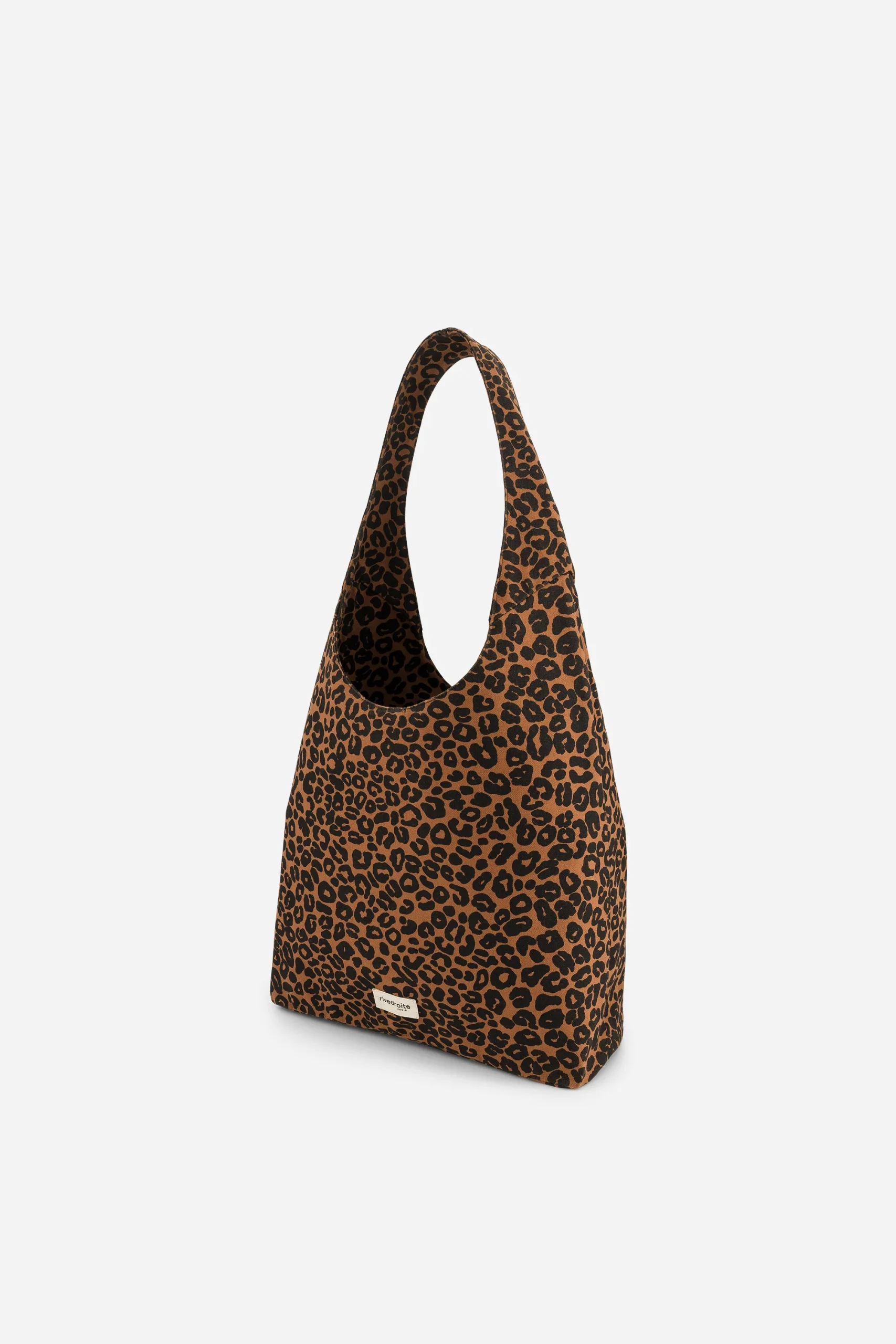 Richelieu le sac hobo - Polycoton Recyclé Léopard – Image 4