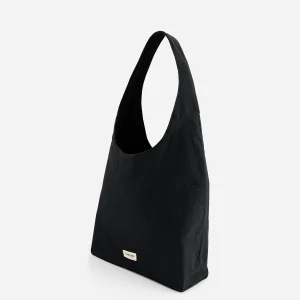 Richelieu le sac hobo - Polycoton Recyclé Noir